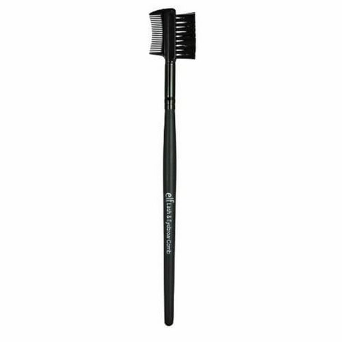 e.l.f. Lash & Brow Comb. Dual-Sided Brush Creates Groomed Lashes & Brows. Helps Remove Mascara Clumps & Easily Defines Eyebrows. Vegan & Cruelty-Free