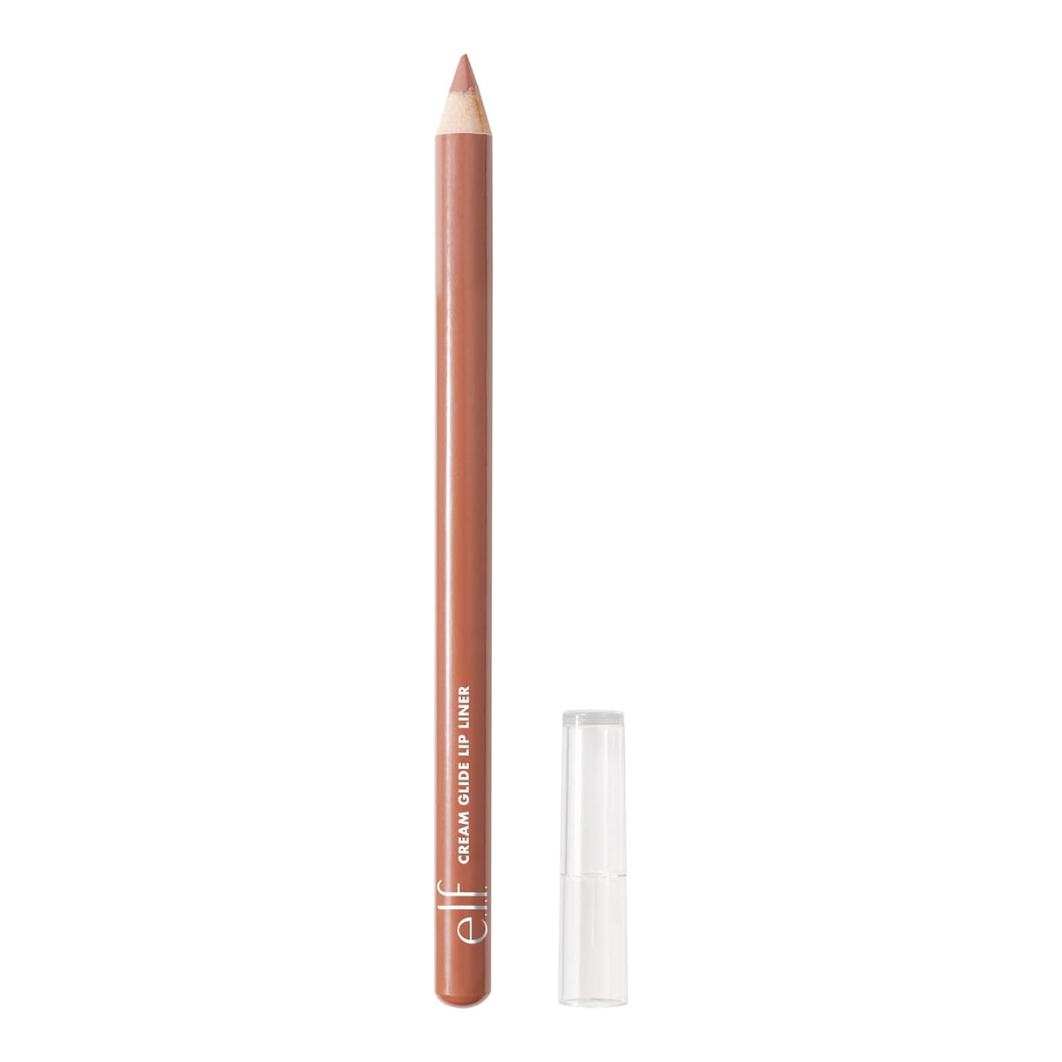 e.l.f. Cream Glide Lip Liner. Creamy High-Pigment. Pinky Swear | Semi-Matte Finish. Creamy Application. Smooth Glide Lip Pencil. Defines & Shapes. Vegan & Cruelty-Free