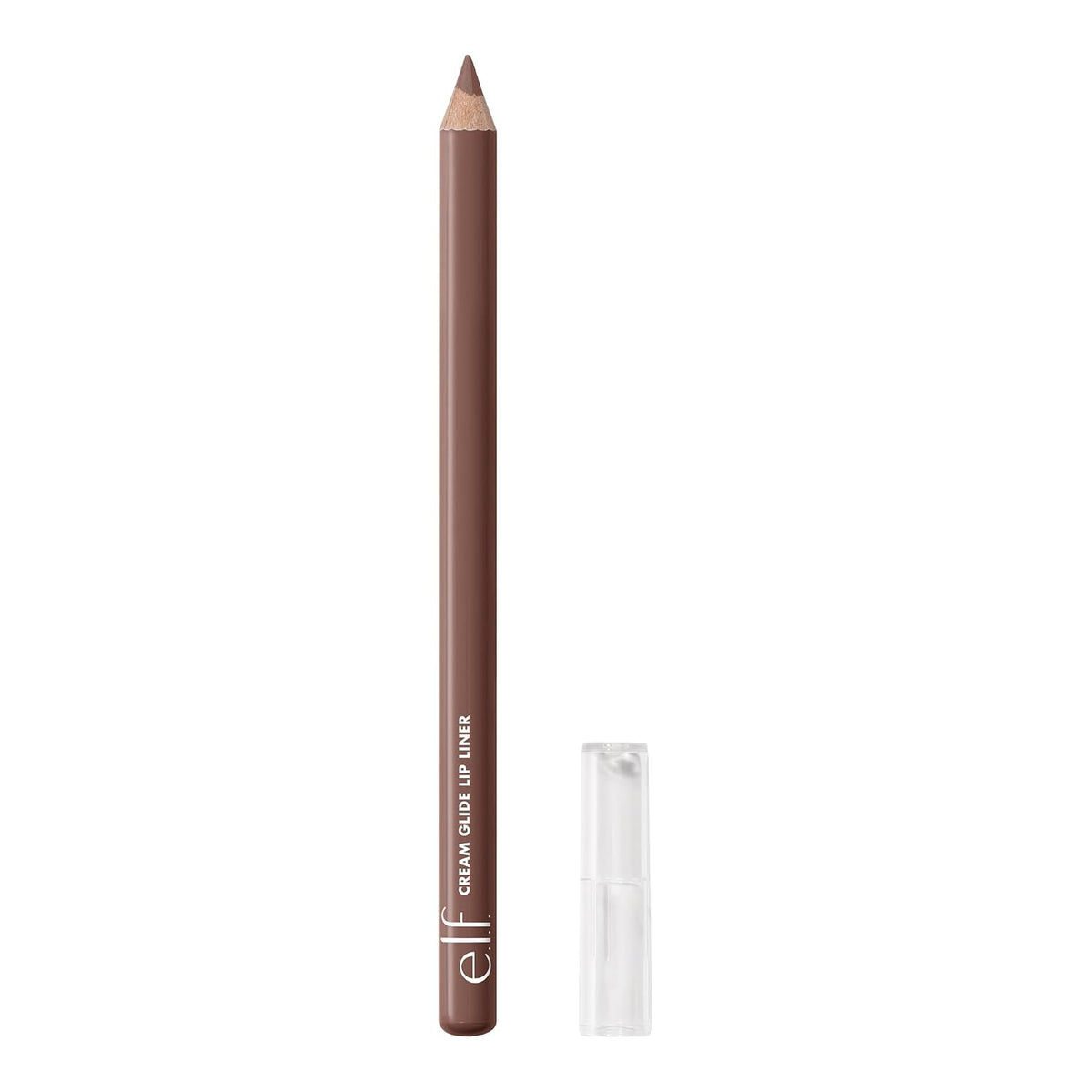 e.l.f. Cream Glide Lip Liner. Creamy High-Pigment. Baddest Beige | Semi-Matte Finish. Creamy Application. Smooth Glide Lip Pencil. Defines & Shapes. Vegan & Cruelty-Free