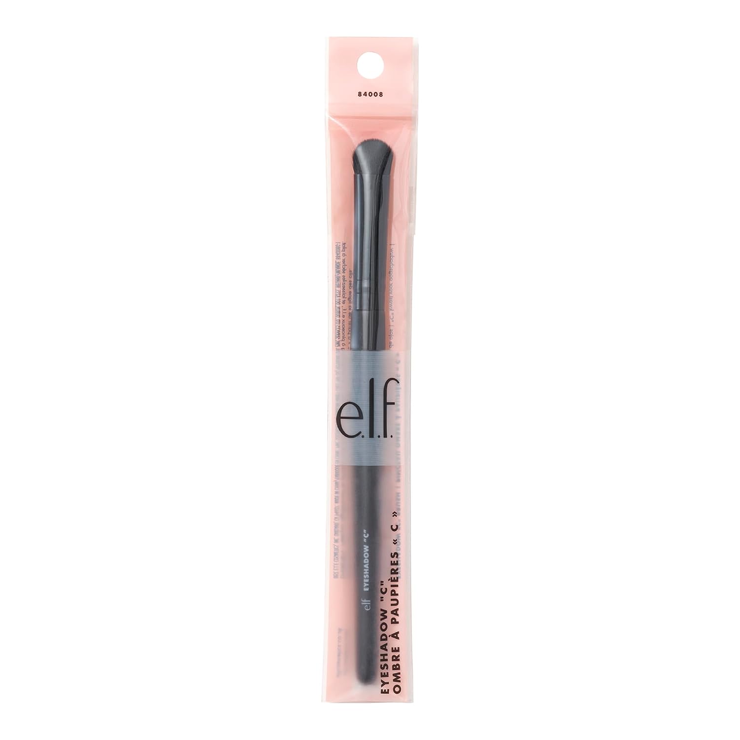 e.l.f. Eyeshadow C Brush. Curved Eyeshadow Brush For Blending & Diffusing. Helps Create The Perfect Smoky Eye. Vegan & Cruelty-Free