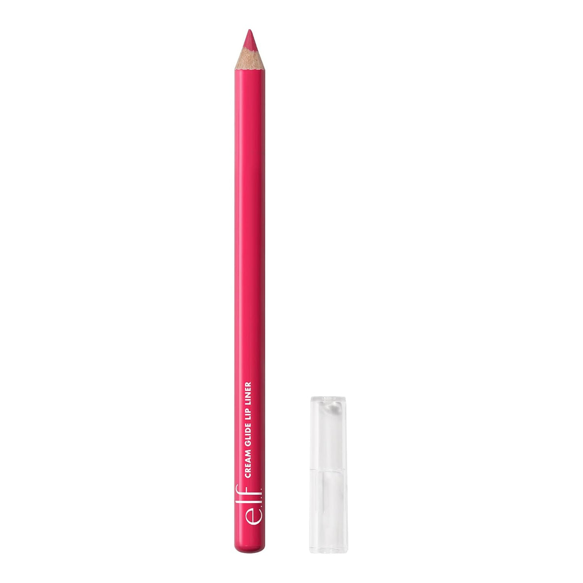 e.l.f. Cream Glide Lip Liner. Creamy High-Pigment. Plum & Get It | Semi-Matte Finish. Creamy Application. Smooth Glide Lip Pencil. Defines & Shapes. Vegan & Cruelty-Free