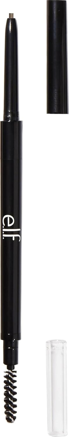 e.l.f. Ultra Precise Brow Pencil. Dual-Ended. Ultra Fine Tip Defines & Fills Eyebrows. Creamy Formula. Vegan & Cruelty-Free. Brunette
