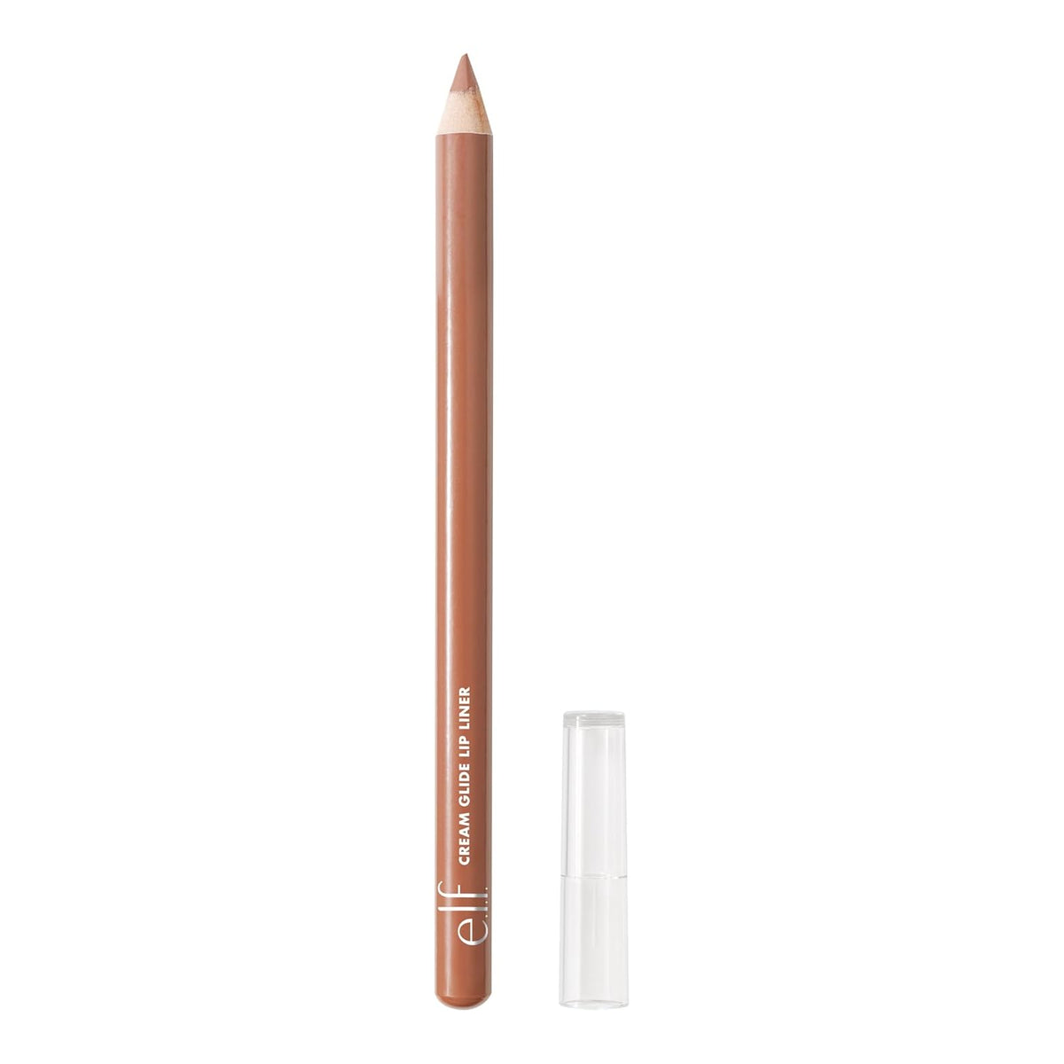 e.l.f. Cream Glide Lip Liner. Creamy High-Pigment. Dark Cocoa | Semi-Matte Finish. Creamy Application. Smooth Glide Lip Pencil. Defines & Shapes. Vegan & Cruelty-Free