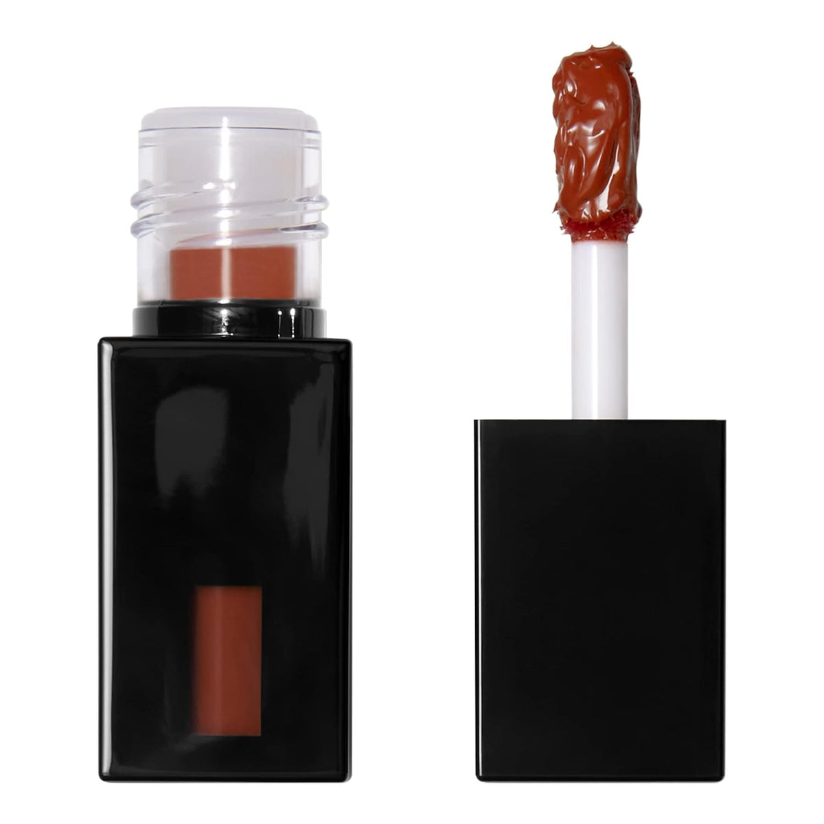 e.l.f. Glossy Lip Stain. Long-Lasting. Lightweight Lip Stain For A Sheer Pop Of Color & Subtle Gloss Finish. Vegan & Cruelty-Free. Coral Cutie