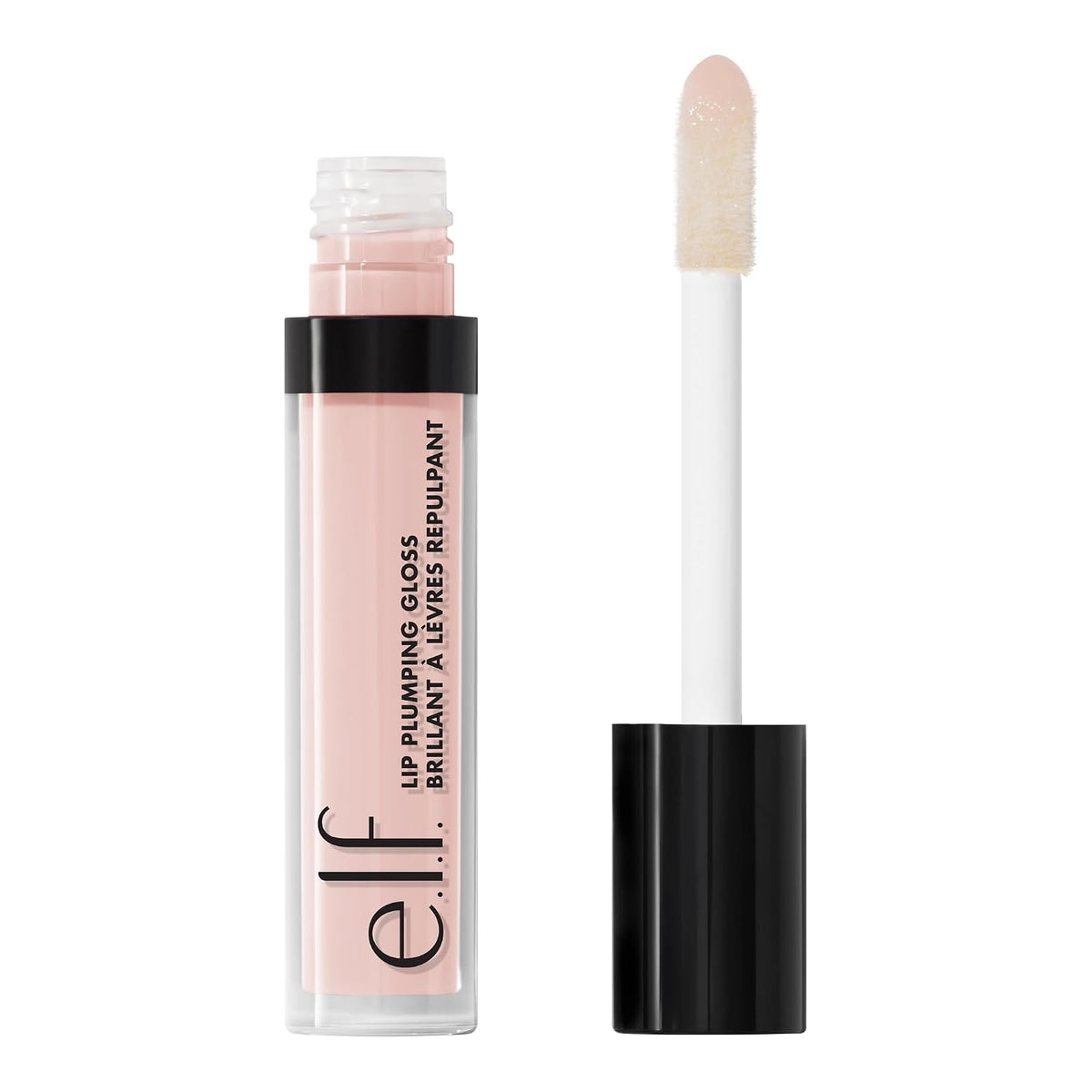 e.l.f. Lip Plumping Gloss. Pink Cosmo | High-Shine Sheer Color. Hydrates & Creates Fuller Lips With Vitamin E. Vegan & Cruelty-Free. Pink Cosmo. 0.09 Fl Oz
