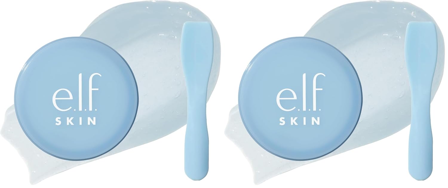 e.l.f. SKIN Holy Hydration! Lip Mask. Hydrating Lip Mask For A Softer & Smoother Pout. Infused With Hyaluronic Acid. Non-Sticky. Vegan & Cruelty-Free