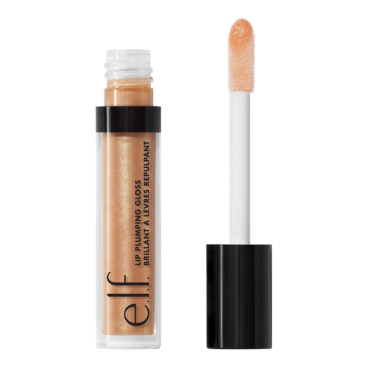 e.l.f. Lip Plumping Gloss. Sparkling Rosé | High-Shine Sheer Color. Hydrates & Creates Fuller Lips With Vitamin E. Vegan & Cruelty-Free. Sparkling Rosé. 0.09 Fl Oz