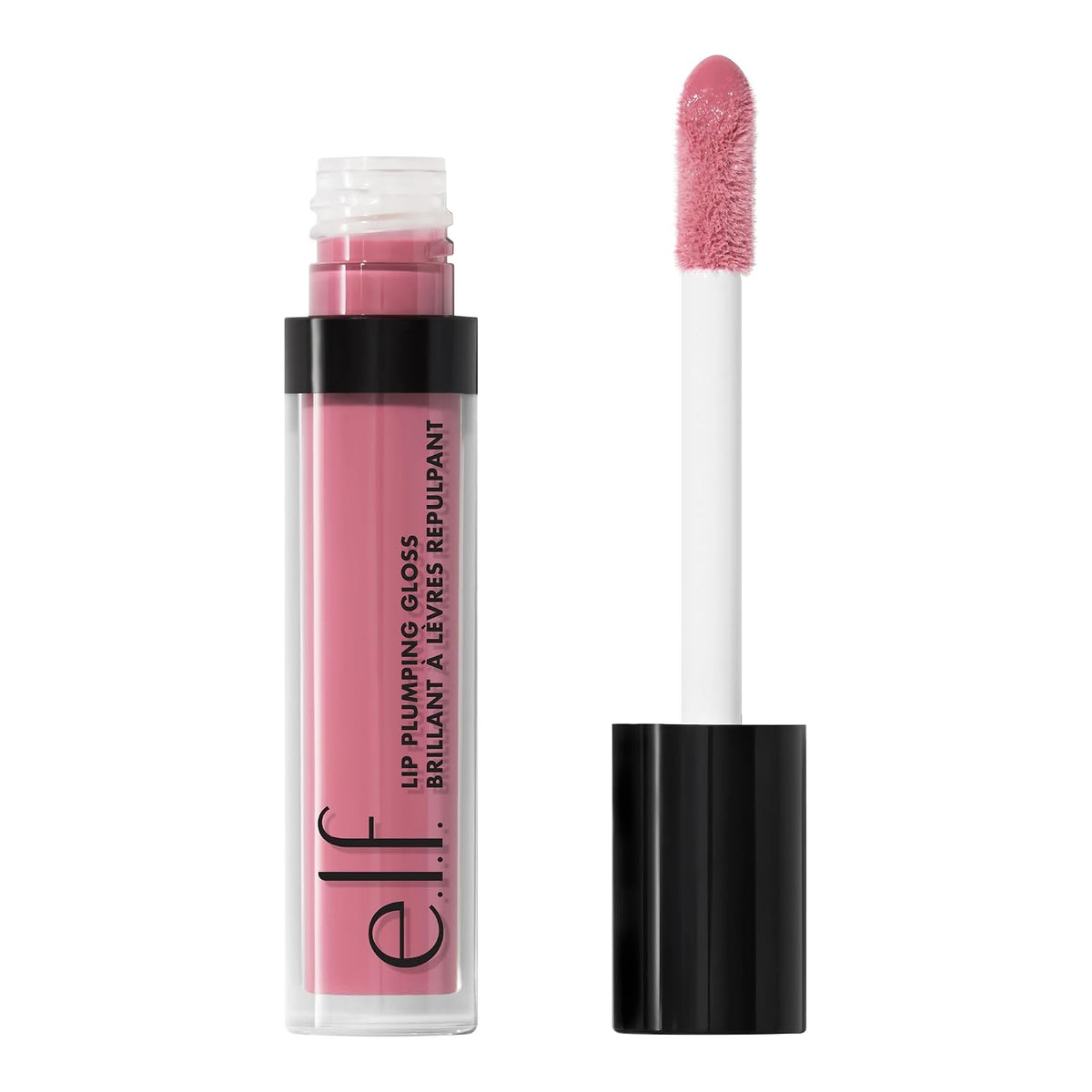 e.l.f. Lip Plumping Gloss. Pink Cosmo | High-Shine Sheer Color. Hydrates & Creates Fuller Lips With Vitamin E. Vegan & Cruelty-Free. Pink Cosmo. 0.09 Fl Oz