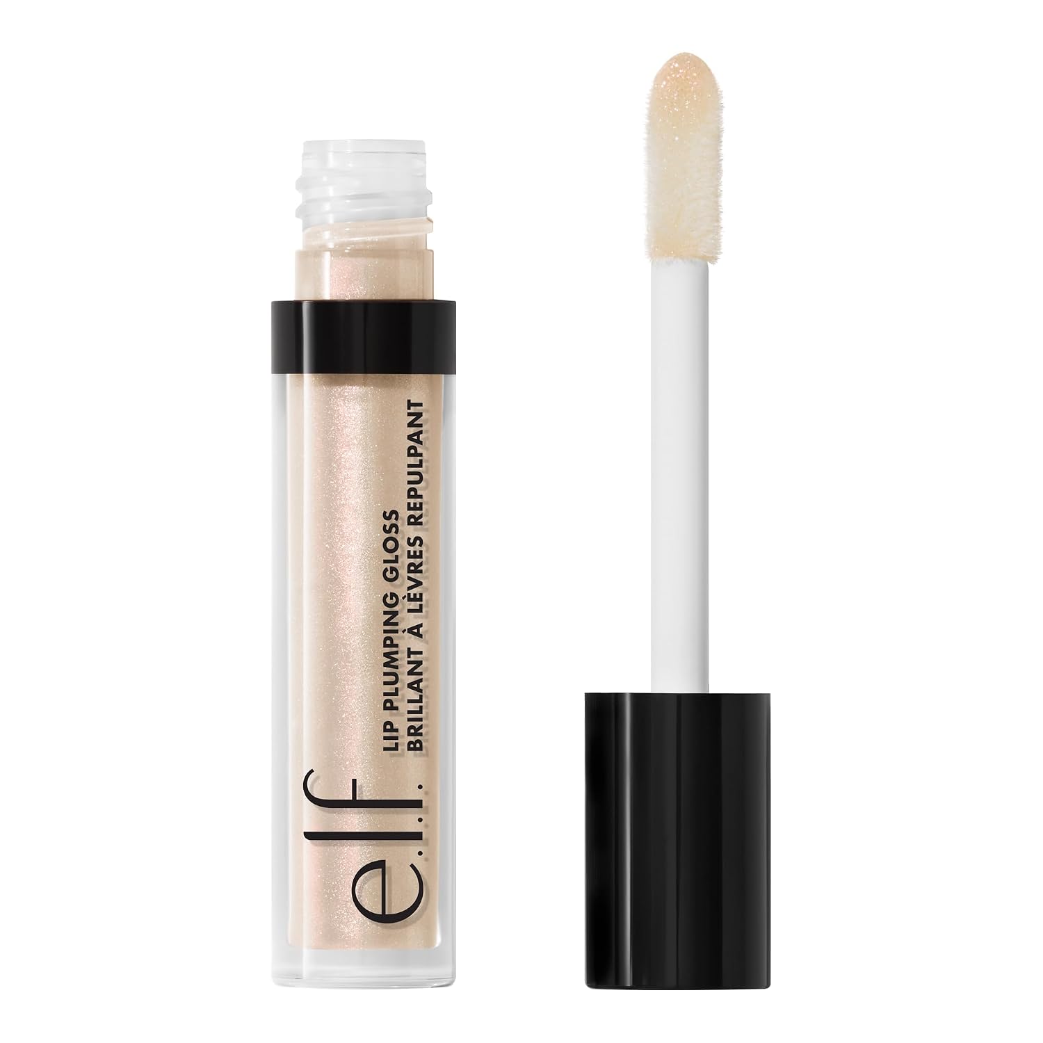 e.l.f. Lip Plumping Gloss. Pink Cosmo | High-Shine Sheer Color. Hydrates & Creates Fuller Lips With Vitamin E. Vegan & Cruelty-Free. Pink Cosmo. 0.09 Fl Oz