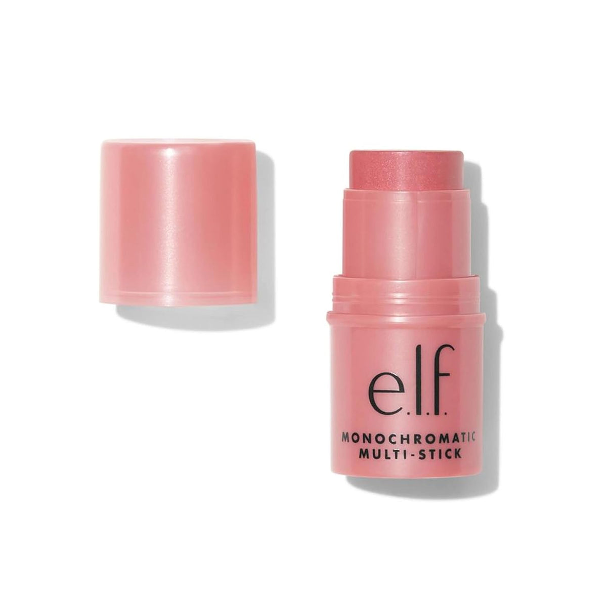 e.l.f. Monochromatic Multi Stick. Cream-to-Powder. Bronzed Cherry | Creamy & Blendable for Eyes. Lips & Cheeks. Adds Shimmer. Lightweight Buildable Finish. Travel-Friendly. Vegan & Cruelty-Free