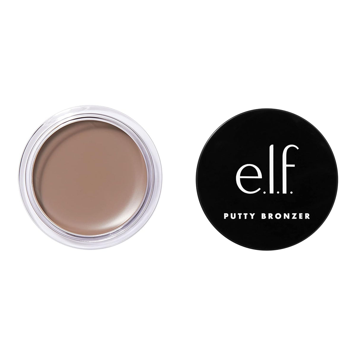 e.l.f. Putty Bronzer. Creamy & Highly Pigmented Formula. Creates a Long-Lasting Bronzed Glow. Infused with Argan Oil & Vitamin E. Golden Daze. 0.35 Oz (10g)