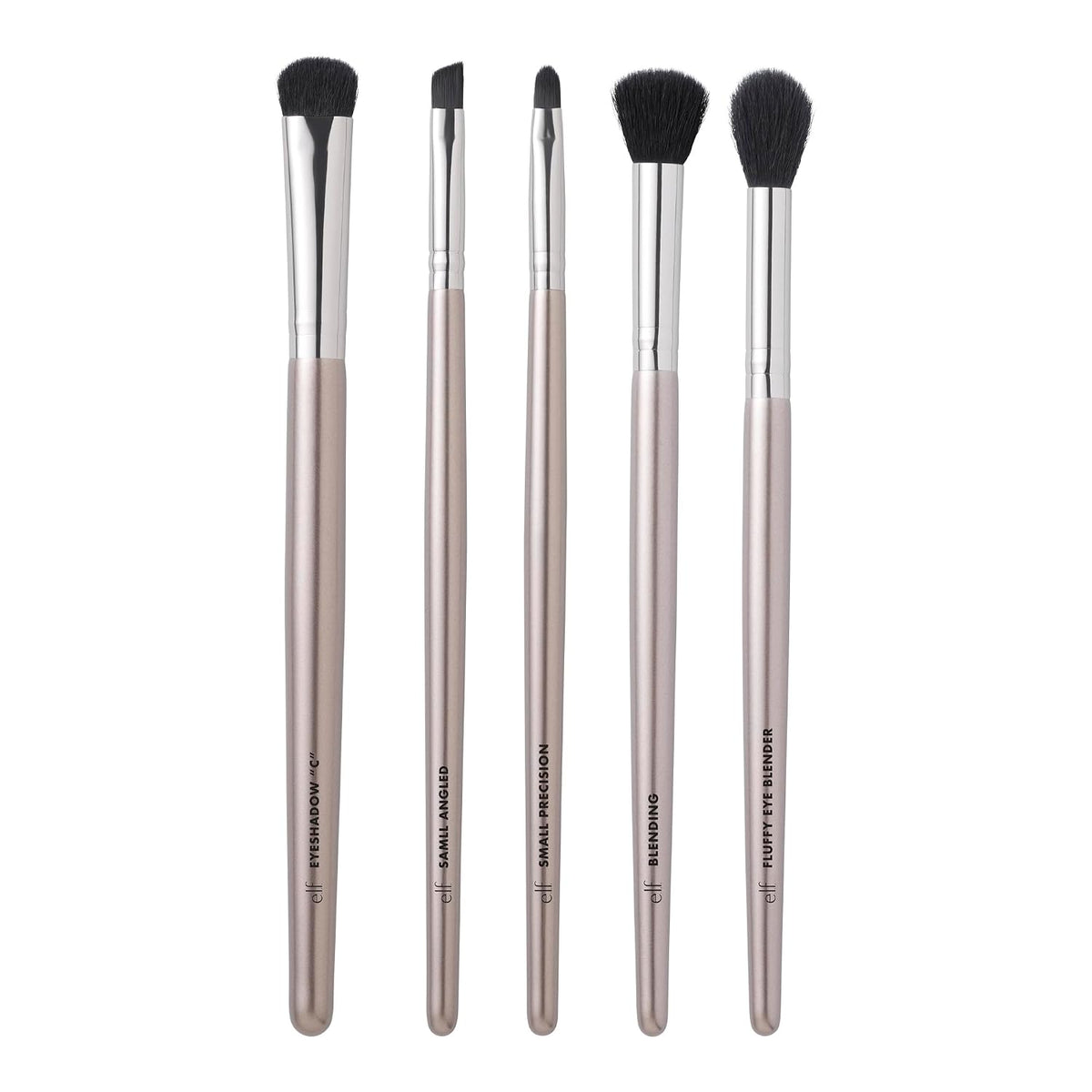 e.l.f. Smoky Eye Brush Kit. 5-Piece Makeup Brush Kit For Creating A Smoky Eye Look. Apply & Blend Eyeshadow. Vegan & Cruelty-Free