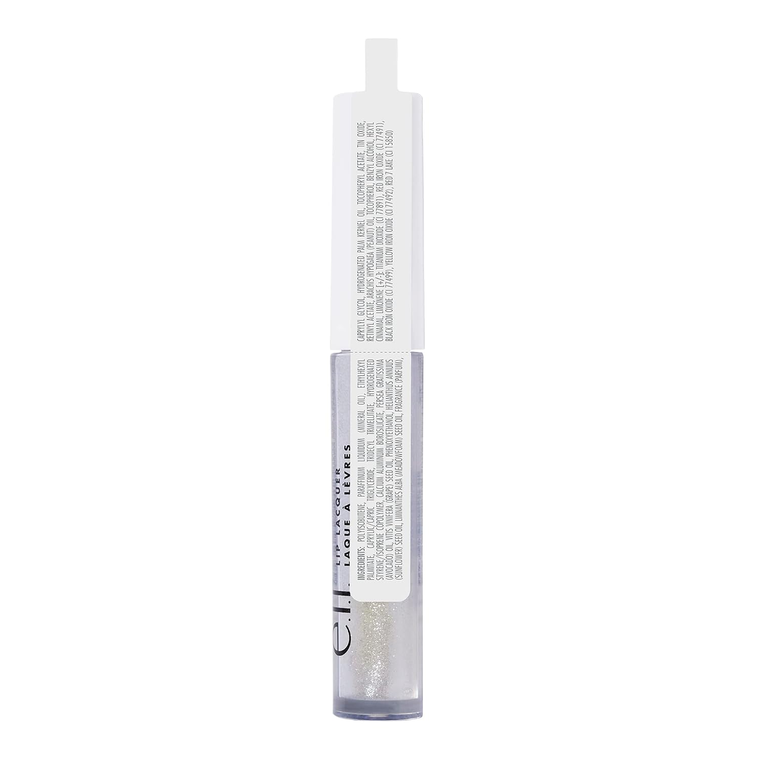 e.l.f. Lip Lacquer. Bubbles | Hydrating Lip Gloss. Non-Sticky Ultra-Shine with Vitamin A & E. Vegan & Cruelty-Free