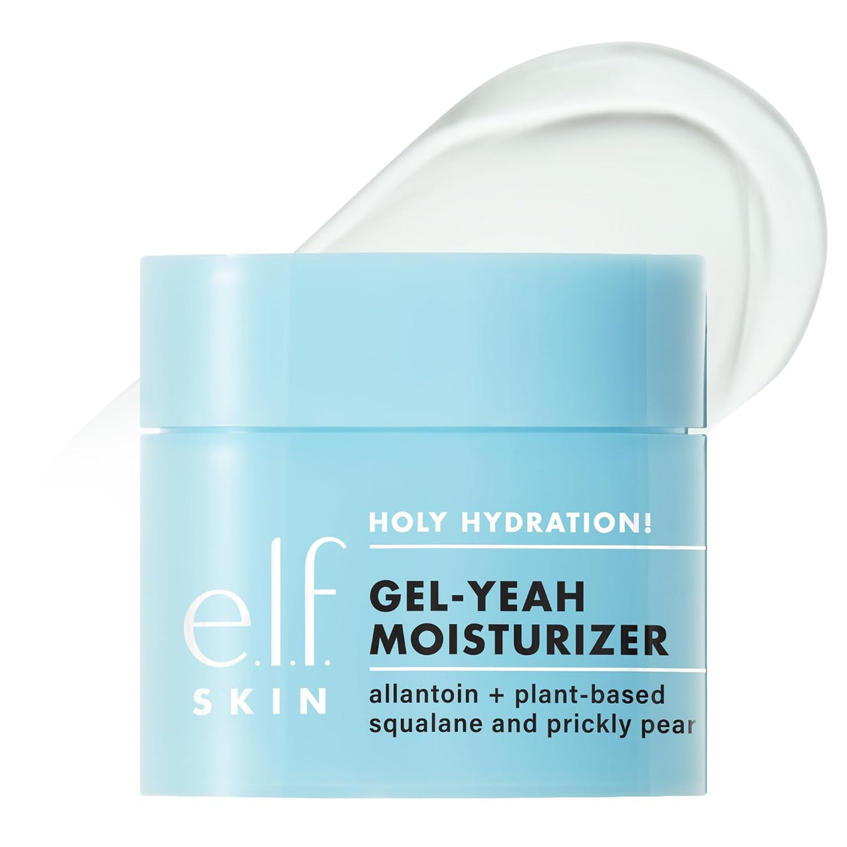 e.l.f. SKIN Holy Hydration! Gel-Yeah Moisturizer | Lightweight Moisturizer For Plump. Hydrated Skin. Infused With Squalane. Vegan & Cruelty-free