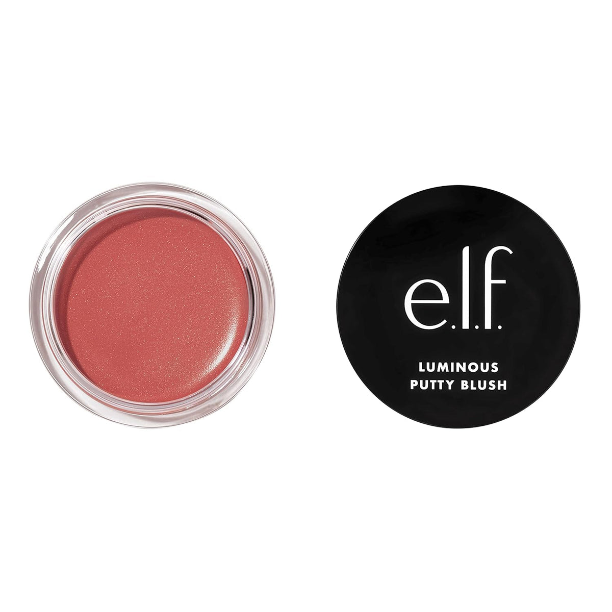 e.l.f. Putty Blush. Creamy & Ultra Pigmented Formula. Infused with Argan Oil & Vitamin E. Tahiti. 0.35 Oz (10g)