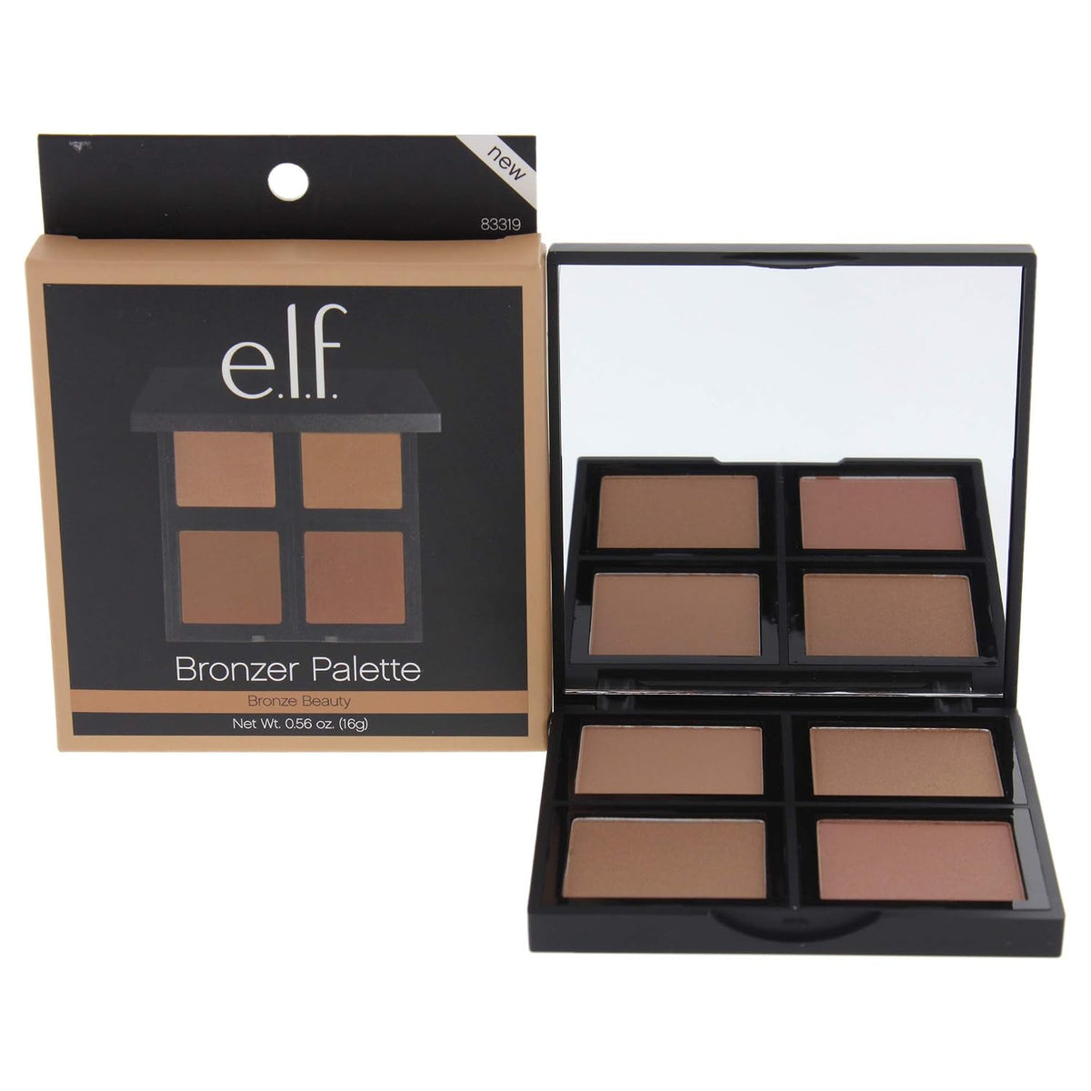 e.l.f. Bronzer Palette. 83319 Bronzed Beauty. 0.43 ounce