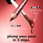 e.l.f. Lip Plumping Gloss. Chocolate Glaze | High-Shine Sheer Color. Hydrates & Creates Fuller Lips With Vitamin E. Vegan & Cruelty-Free. Chocolate Glaze. 0.09 Fl Oz