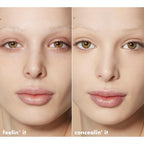 e.l.f. Hydrating Camo Concealer. Full Coverage. Light Ivory | Satin Finish. Under-Eye & Blemish Coverage. Hydrating Formula. Long-Lasting Wear. Non-Creasing. Vegan & Cruelty-Free