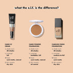 e.l.f. Flawless Satin Foundation. Lightweight & Medium Coverage. Semi-Matte Finish. Vegan & Cruelty-Free. Honey. 0.68 Fl Oz (20mL)