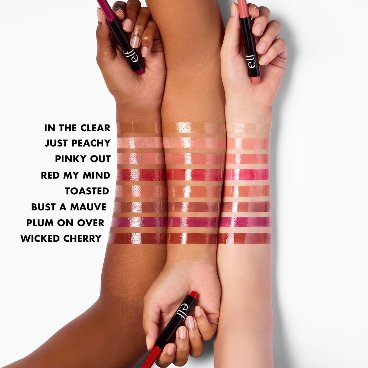 e.l.f. Pout Clout Lip Plumping Pen. Pinky Out | Nourishing Lip Balm For Sheer Color & Shine. Plumps & Moisturizes. Vegan & Cruelty-Free
