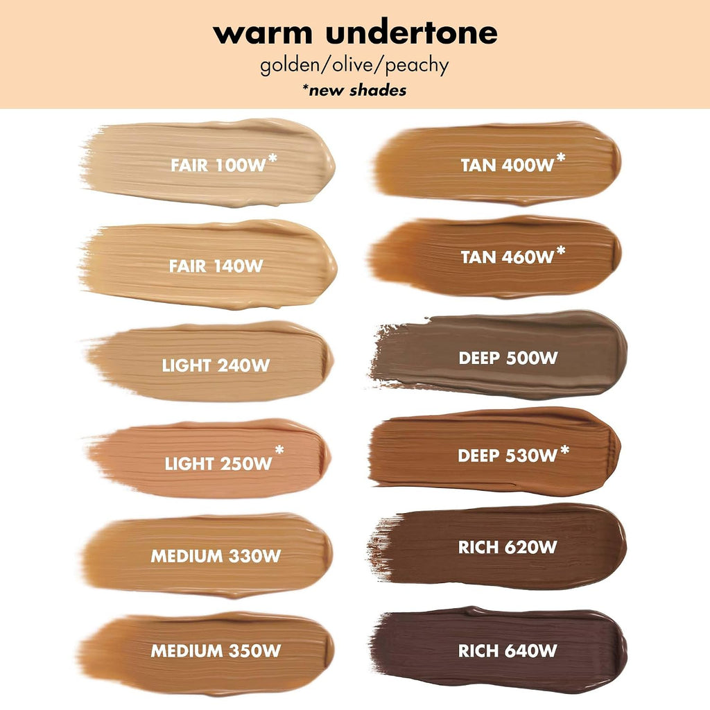 e.l.f. Camo CC Cream. SPF 30 Color-Correcting Medium-To-Full Coverage Face Foundation. Delivers An Airbrushed Finish. Vegan & Cruelty-Free. Deep 530 W