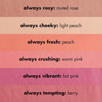 e.l.f. Primer-Infused Blush. Long-Wear. Matte. Bold. Lightweight. Blends Easily. Contours Cheeks. All-Day Wear. 0.35 Oz